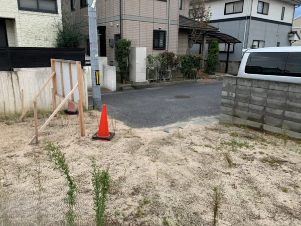 岡山市北区十日市西町、土地の画像です