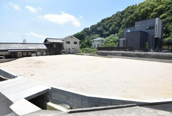 岡山市北区大安寺中町、土地の画像です