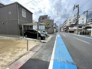 岡山市北区富田町、土地の画像です
