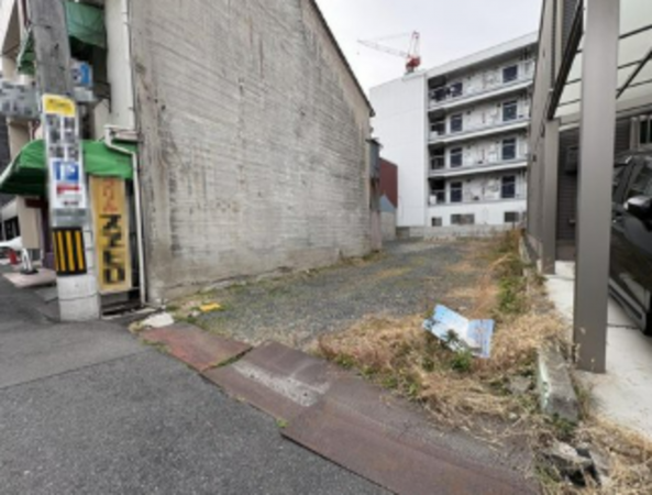 岡山市北区富田町、土地の画像です