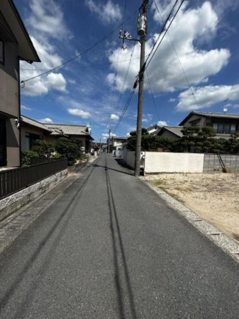 岡山市北区田益、土地の画像です