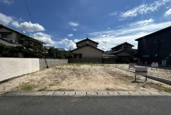 岡山市北区田益、土地の画像です