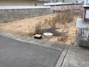 岡山市北区大元、土地の画像です