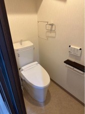 岡山市北区上中野、マンションのトイレ画像です