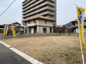 岡山市北区津島京町、土地の画像です