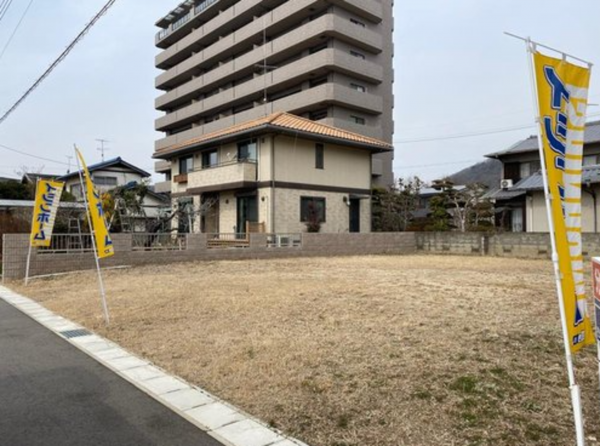 岡山市北区津島京町、土地の画像です