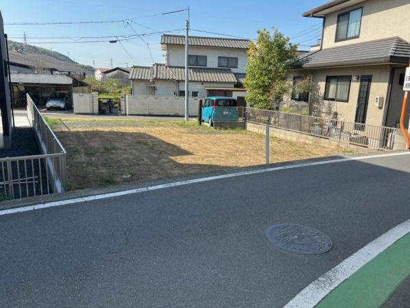 岡山市北区楢津、土地の画像です