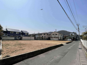 岡山市北区一宮、土地の画像です