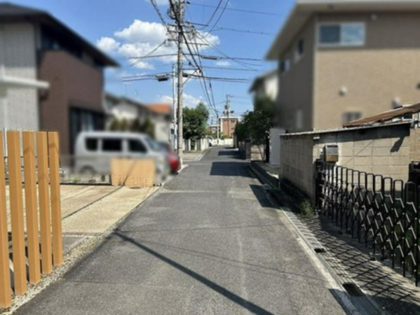 岡山市北区津島福居、土地の画像です