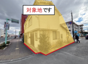 岡山市北区下伊福上町、土地の画像です