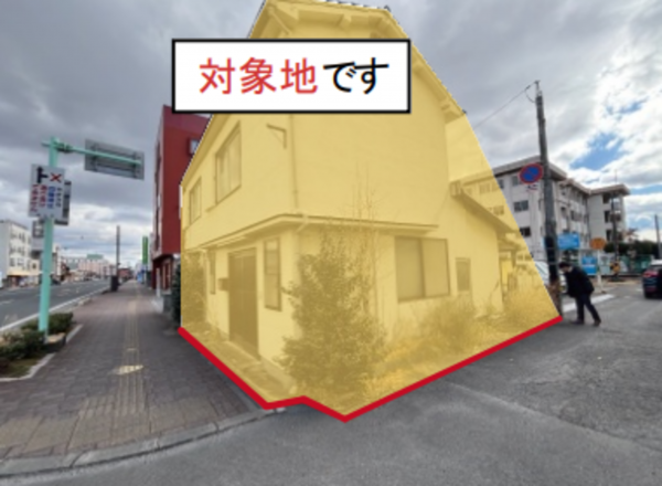 岡山市北区下伊福上町、土地の画像です