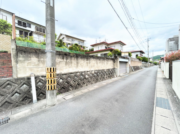 岡山市北区津高、土地の画像です