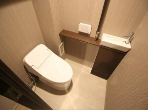 岡山市北区表町、マンションのトイレ画像です
