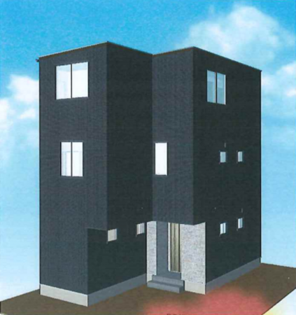 岡山市北区富町、新築一戸建ての画像です