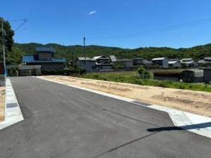 岡山市北区栢谷、土地の画像です