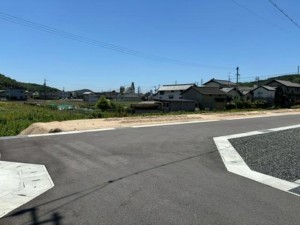 岡山市北区栢谷、土地の画像です