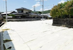 岡山市北区足守、土地の画像です
