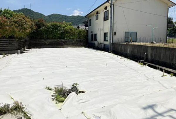 岡山市北区足守、土地の画像です