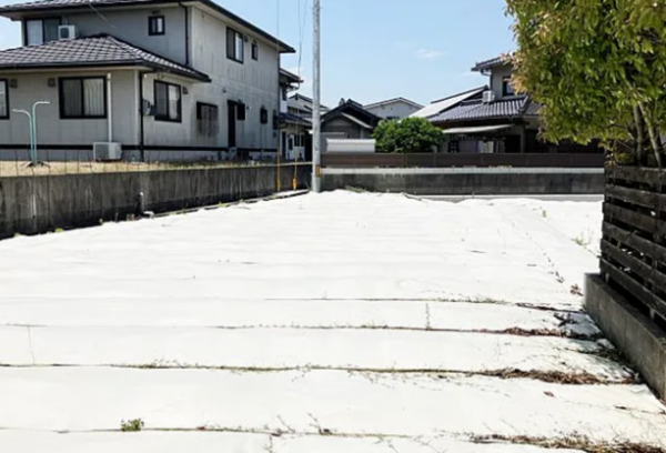 岡山市北区足守、土地の画像です