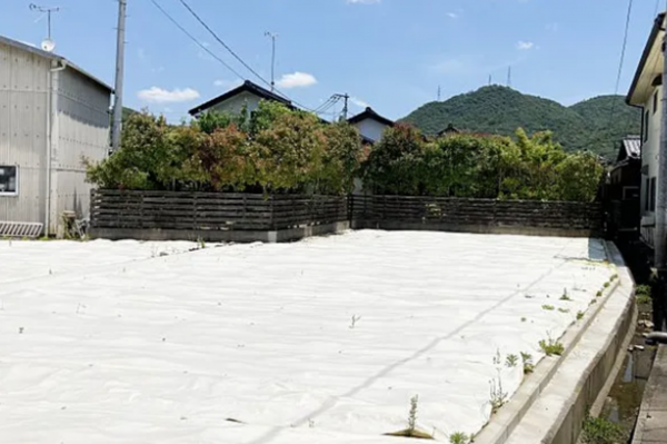 岡山市北区足守、土地の画像です