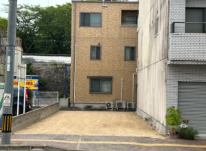 岡山市北区丸の内、土地の画像です