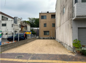 岡山市北区丸の内、土地の画像です