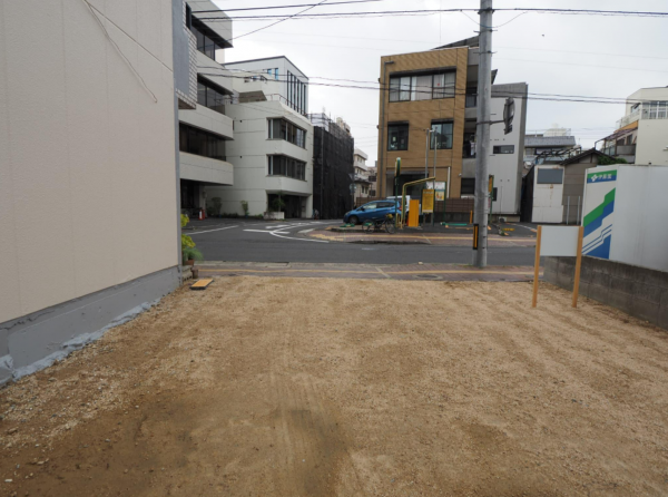 岡山市北区丸の内、土地の画像です