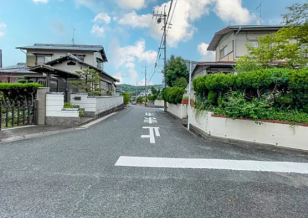 岡山市北区佐山、土地の画像です