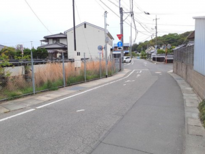 岡山市北区門前、土地の画像です