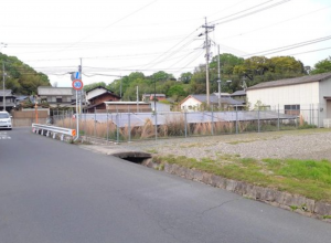 岡山市北区門前、土地の画像です