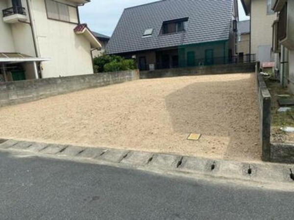 岡山市北区平野、土地の画像です