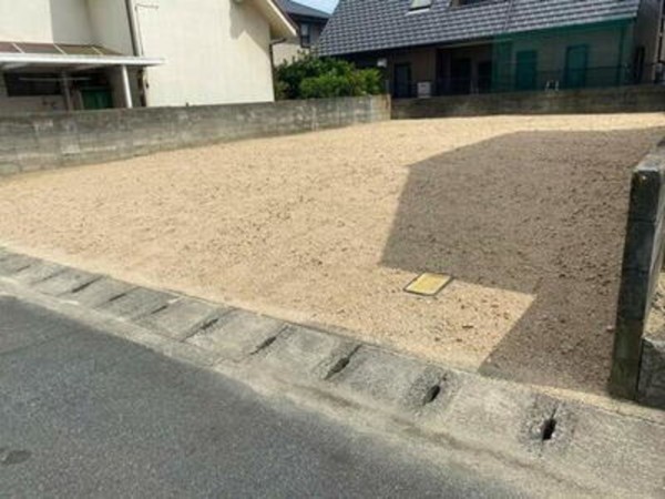 岡山市北区平野、土地の画像です