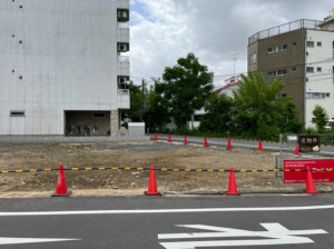 岡山市北区京町、土地の画像です