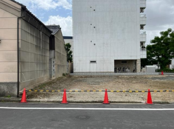 岡山市北区京町、土地の画像です