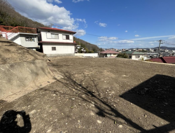 岡山市北区津島本町、土地の画像です