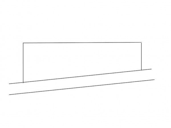 岡山市北区伊島北町、土地の間取り画像です