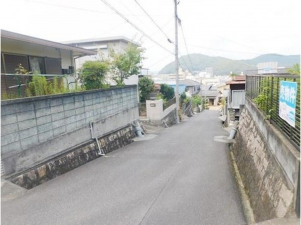 岡山市北区谷万成、土地の画像です