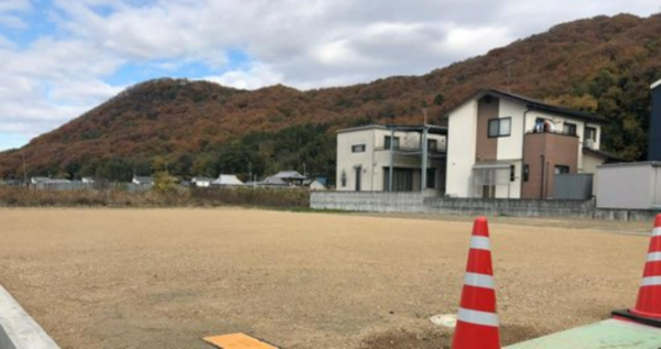 岡山市北区川入、土地の画像です