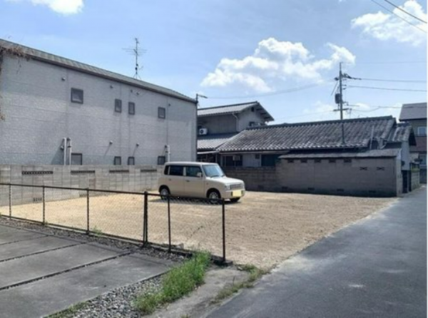 岡山市北区庭瀬、土地の画像です