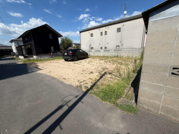 岡山市北区庭瀬、土地の画像です
