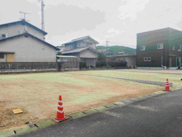 岡山市北区田益、土地の画像です
