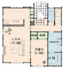 岡山市北区一宮、新築一戸建ての画像です