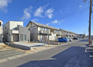 岡山市北区平田、新築一戸建ての画像です