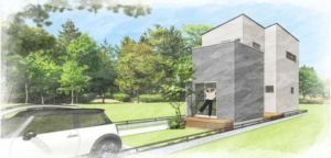 岡山市北区平田、新築一戸建ての画像です