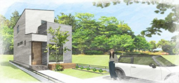 岡山市北区平田、新築一戸建ての画像です