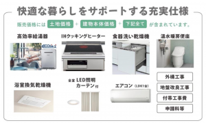 岡山市北区大安寺東町、新築一戸建ての画像です