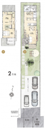 岡山市北区大安寺東町、新築一戸建ての画像です