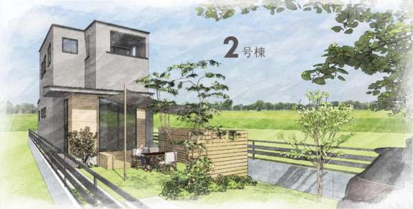 岡山市北区大安寺東町、新築一戸建ての画像です