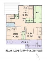 岡山市北区今保、新築一戸建ての画像です