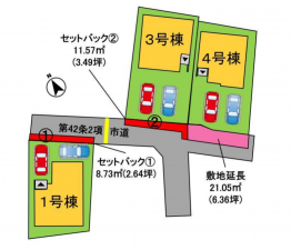 岡山市北区今保、新築一戸建ての画像です